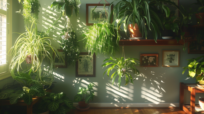 A room full of plant